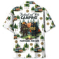 Camping Forest Creature Husband Wife Hawaiian Shirt For Beach Parties And Weekend Getaways