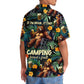 Bear Camping Drunk Hawaiian Shirt For Summer Vacation And Beach Travel