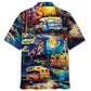 Car Camping Hawaiian Shirt Pattern View For Lightweight Everyday Style