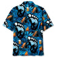 Camping Forest Creature Beer Hawaiian Shirt Pattern Detail For Vacation Travel And Daily Wear
