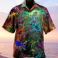 Spider Animals Hawaiian Shirt Pattern Detail For Summer Holidays And Outdoor Fun