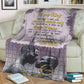 African You Are My Missing Piece Afro Couple Pink Personalized Flannel Blanket For Cozy Bedroom Sofa Decor