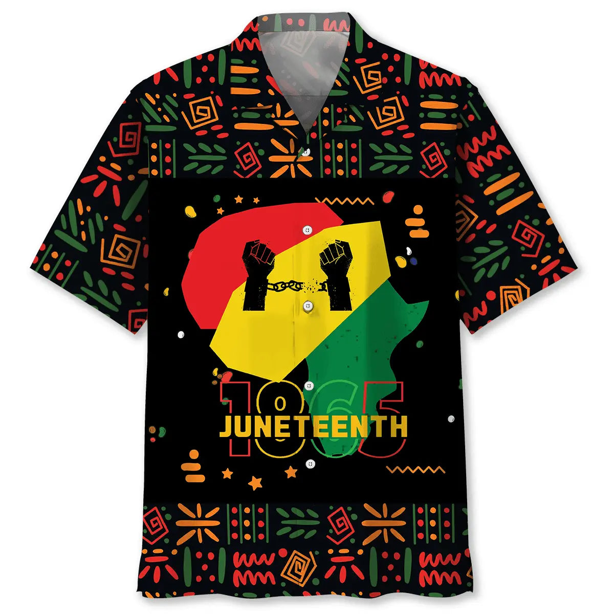 1865 Juneteenth Proud Hawaiian Shirt For Island Getaway And Seasonal Wardrobe