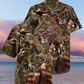 Deer Hunting American Wild Hawaiian Shirt Design Detail For Beach Days And Holiday Travel