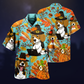 Beagle Hawaiian Shirt Design View For Casual Summer Styling