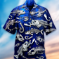 Fishing Sawbones Hawaiian Shirt Pattern View For Lightweight Everyday Style