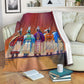 Native American Simple Flannel Blanket For Cozy Bedroom Sofa Decor