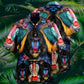 Monkey Mandrill Animals Forest Hawaiian Shirt For Vacation Days And Relaxed Coastal Outings