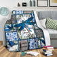Diabetes Awareness Flannel Blanket For Cozy Bedroom Sofa Decor