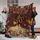 Sewing Into The Sewing Room Flannel Blanket For Cozy Bedroom Sofa Decor