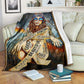 Hippie You Are Enough Flannel Blanket For Cozy Bedroom Sofa Decor