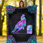 Horse Love Run So Fast Flannel Blanket For Cozy Bedroom Sofa Decor