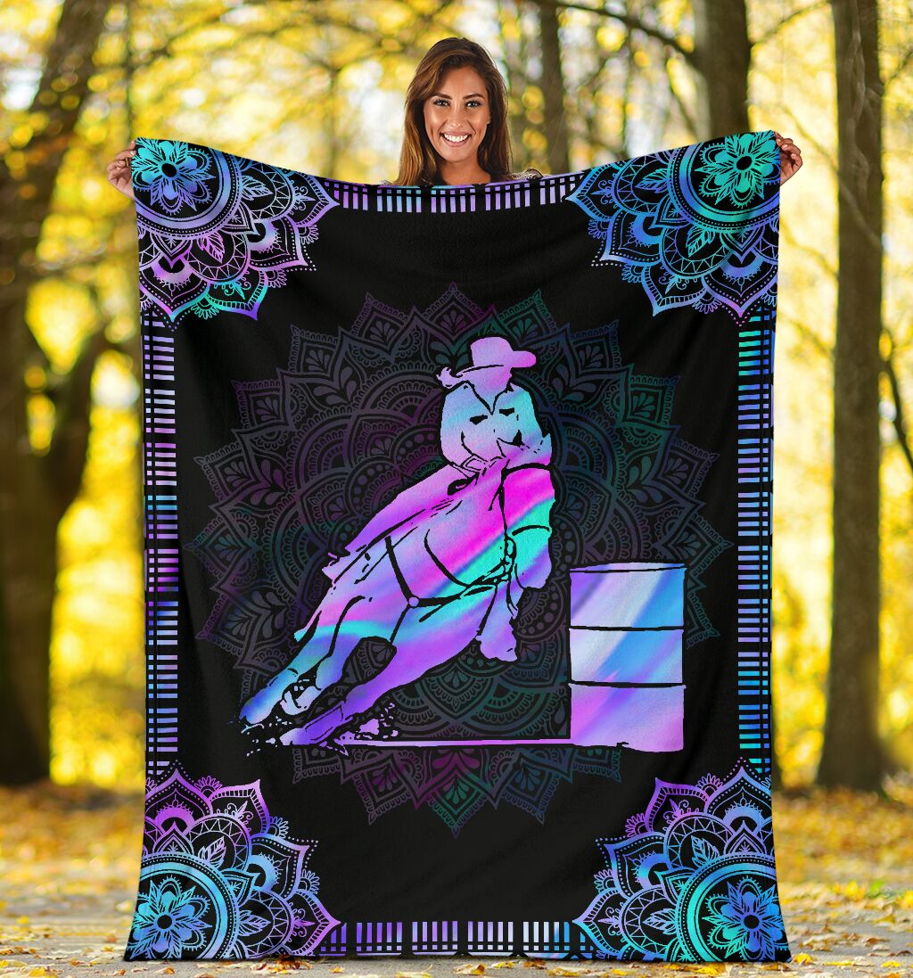 Horse Love Run So Fast Flannel Blanket For Cozy Bedroom Sofa Decor