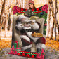 Cat All I Want For Christmas Is A Nap Flannel Blanket For Cozy Bedroom Sofa Decor