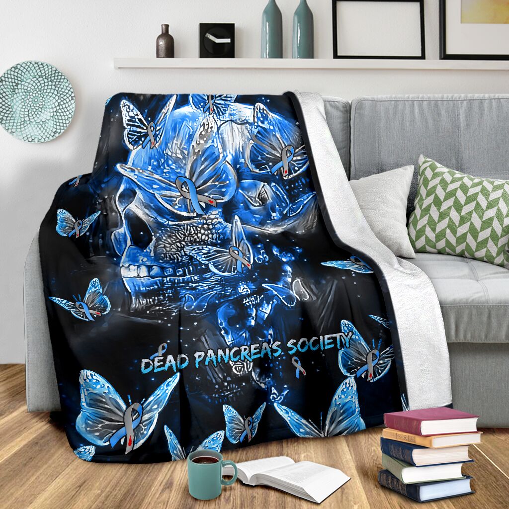 Diabetes Awareness Flannel Blanket For Cozy Bedroom Sofa Decor