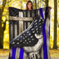 Police Blue Line Flag Flannel Blanket For Cozy Bedroom Sofa Decor