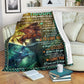 Dragon I Am Living My Dream Flannel Blanket For Cozy Bedroom Sofa Decor
