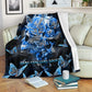 Diabetes Awareness Flannel Blanket For Cozy Bedroom Sofa Decor