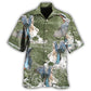 Creative Elegant Kingfisher Bird Hawaiian Shirt Print Closeup For Casual Outings