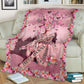 Breast Cancer Survivor Awareness Flannel Blanket For Cozy Bedroom Sofa Decor