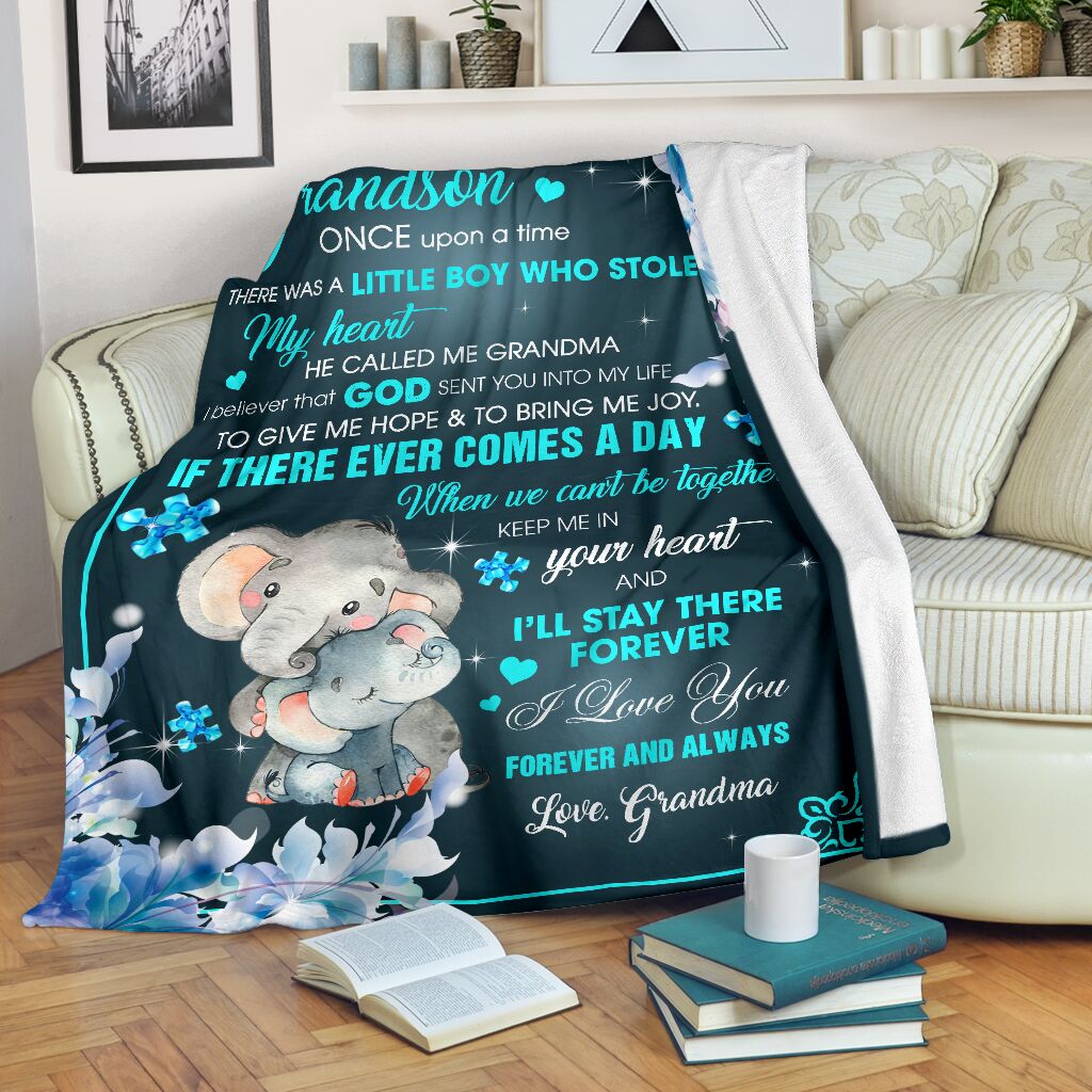 Autism Awareness Son Gift Flannel Blanket For Cozy Bedroom Sofa Decor