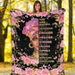 Black Woman God Says You Are African American Flannel Blanket For Cozy Bedroom Sofa Decor