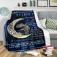 Dinosaur To My Son I Love You Flannel Blanket For Cozy Bedroom Sofa Decor