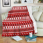 Christmas Simple But Nice Flannel Blanket For Cozy Bedroom Sofa Decor