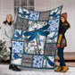 Diabetes Awareness Flannel Blanket For Cozy Bedroom Sofa Decor