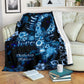 Diabetes Awareness Flannel Blanket For Cozy Bedroom Sofa Decor