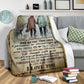 Fishing I Take You To Be My Best Friend Flannel Blanket For Cozy Bedroom Sofa Decor