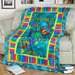 Autism Accept Understand Love Autism Awareness Flannel Blanket For Cozy Bedroom Sofa Decor