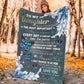 Mental Health Awareness Daughter Gift Flannel Blanket For Cozy Bedroom Sofa Decor