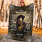 Dragon To My Daughter I Believe In You I Love You Flannel Blanket For Cozy Bedroom Sofa Decor