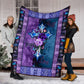 God Flower Faith Hope Love Christian Flannel Blanket For Cozy Bedroom Sofa Decor