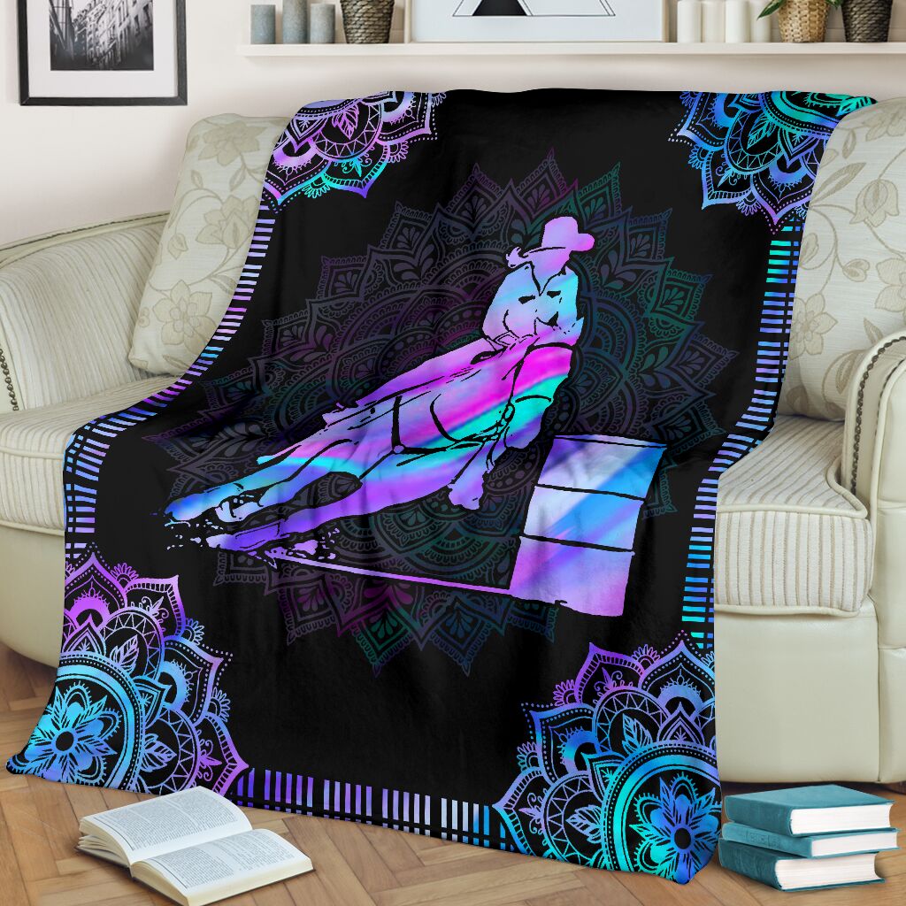 Horse Love Run So Fast Flannel Blanket For Cozy Bedroom Sofa Decor