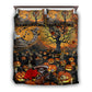 Halloween Skull Darkness Bedding Cover For Gothic Bedroom Decor