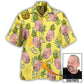 Funny Face Custom Photo Hawaiian Shirt For Vacation Days And Relaxed Coastal Outings
