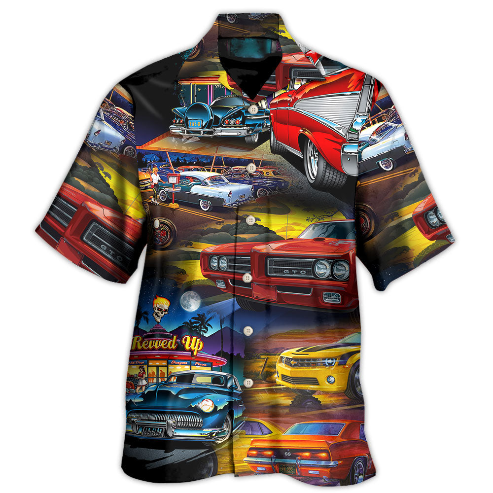 Car Muscle Family Lifestyle Hawaiian Shirt For Coastal Adventures And Warm Weather Wear