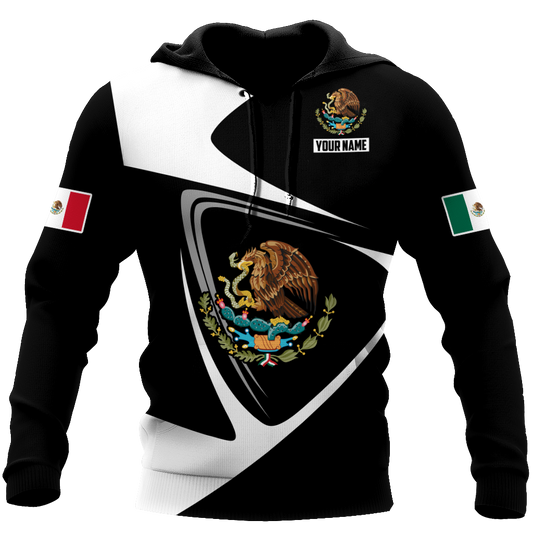 Mexican Personalized Pattern Hoodie For Traditional Themes Outdoor Events And Casual Travel