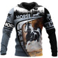 Beautiful Horse Racing Hoodie For Ranch Style Adventures Daily Wear And Thoughtful Gifts