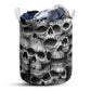 Small Size Skull No Fear No Pain Laundry Basket For Bathroom Bedroom Storage