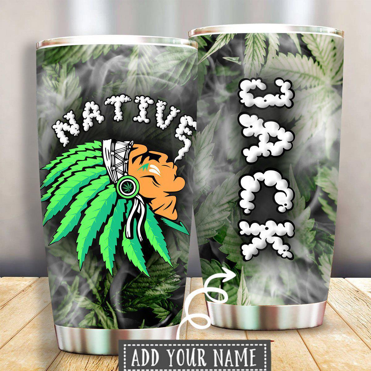 Native American Humor Personalized 20 Oz Tumbler For Coffee Travel And Daily Drinks