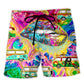 Hippie Beach Shorts For Tropical Holidays And Relaxed Casual Wear