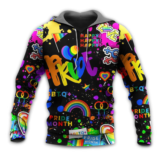 Colorful Pride Unity Hoodie For Colorful Celebrations Casual Travel And Everyday Comfort