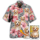 Dog Sweet Custom Photo Hawaiian Shirt Design Detail For Sunny Adventures And Casual Wear