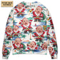 Christmas Santa Summer Beach Custom Sweater For Holiday Travel Winter Outings And Cheerful Gift Giving