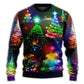 Christmas Joyful Holiday Wishes Sweater For Festive Events Weekend Outings And Comfortable Winter Style