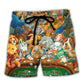 Casino Dog Poker Beach Shorts For Beach Days And Everyday Comfort