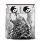 White Viking Warrior Bedding Cover For Norse Bedroom Decor